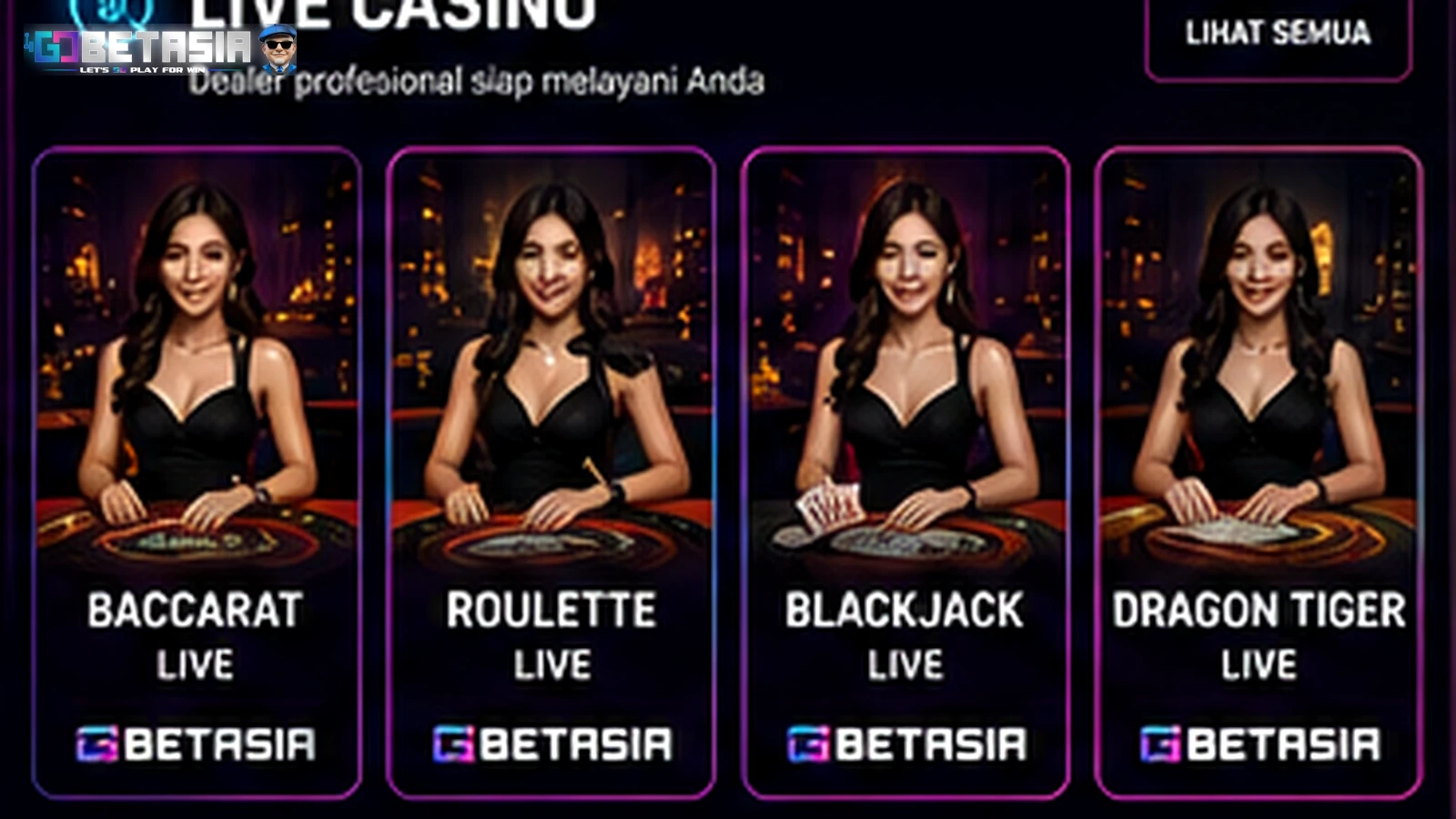 Live Casino GOBETASIA